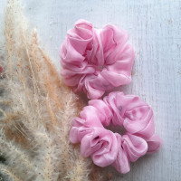 Ponytail Matching scrunchies - Flower child